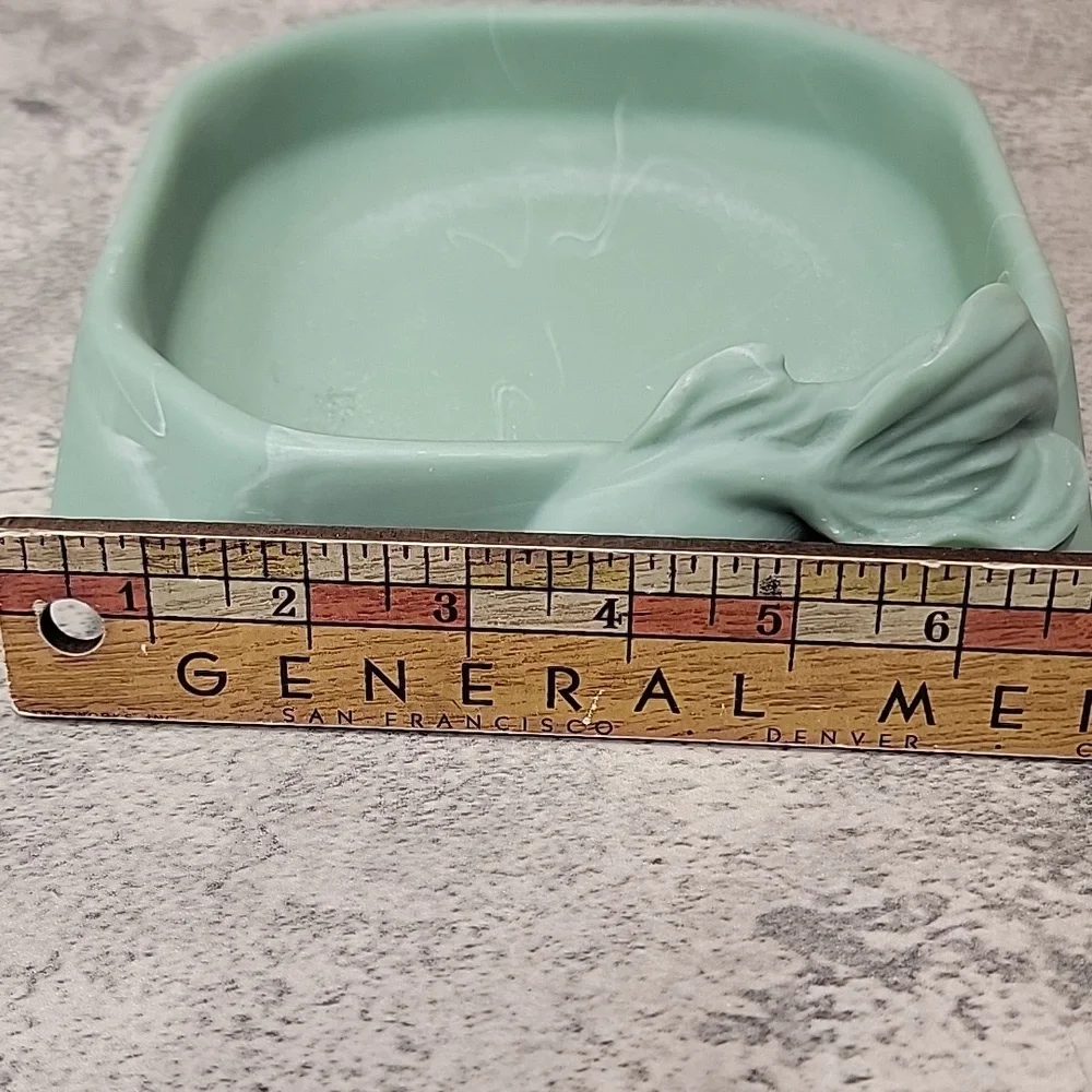 Vintage Dina Marble Soapstone Fish Vanity tray - Picture 7 of 7